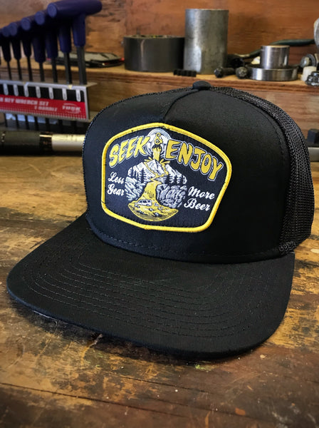 MORE BEER MESH BACK | BLACK