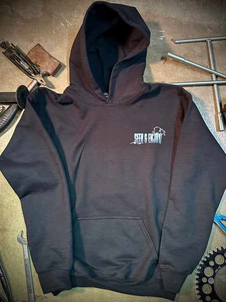 BOYS SEEKTRON HOODIE | BLACK