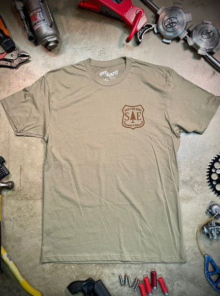 PACK IT OUT TEE | OLIVE