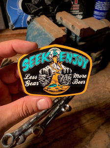 MORE BEER STICKER