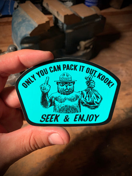PACK IT OUT STICKER