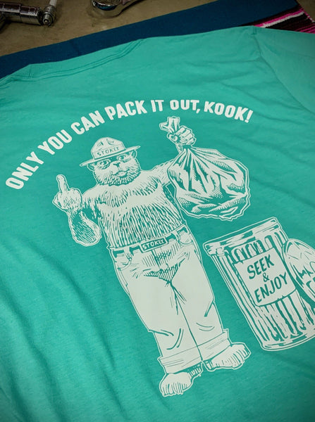 PACK IT OUT TEE | MINT