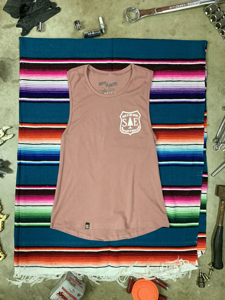 PACK IT OUT WOMENS TANK | MAUVE