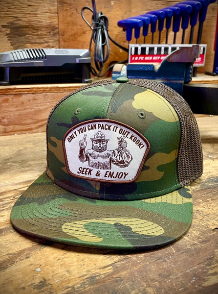 PACK IT OUT MESH BACK | BROWN CAMO