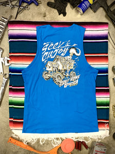 STAY HOME TANK | TURQUOISE