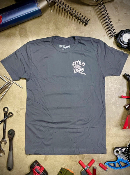 REV LIMITER TEE | CHARCOAL