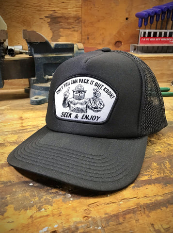 PACK IT OUT TRUCKER | BLACK